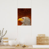 Poster Étoile Paroles de bannière épangée Aigle (Cuisine)