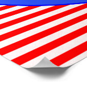 Poster étoile patriotique 2 (Coin)