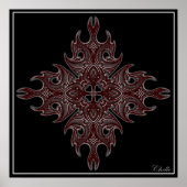 Poster Étoile polynésienne (Devant)