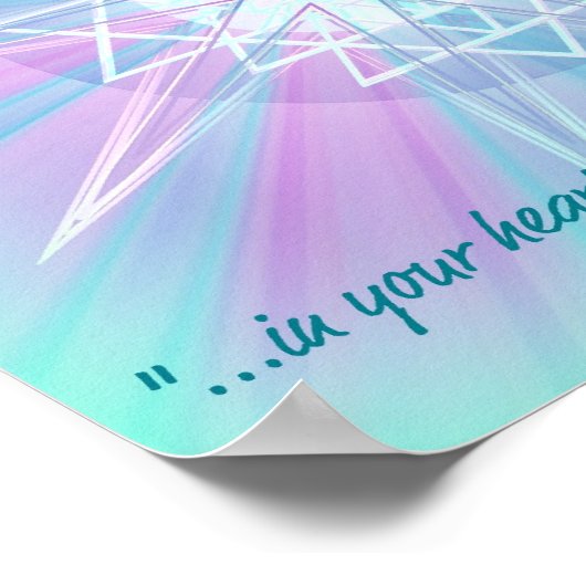 Poster Étoile radieuse (Coin)