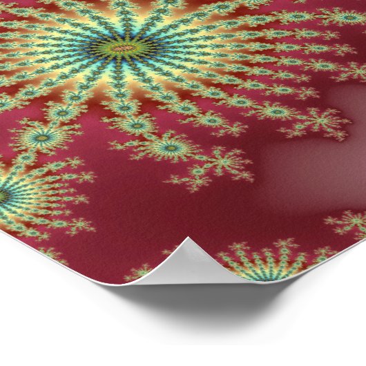 Poster Étoile Redgreen (Coin)