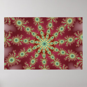 Poster Étoile Redgreen