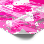 Poster Étoile rose (Coin)