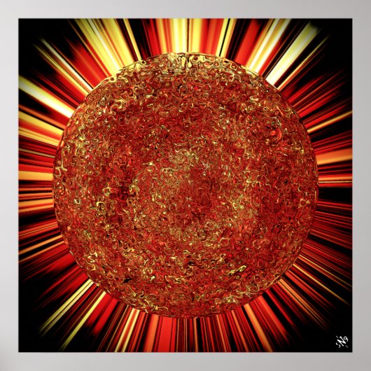 Poster étoile rouge (Devant)