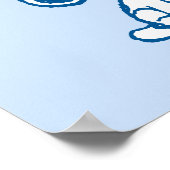 Poster Étoile Snoopy Fun Spangé (Coin)