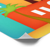 Poster Étoile sur la Nativité de Noël de Bethléem (Coin)