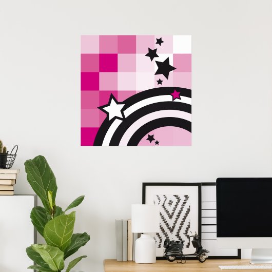 Poster étoiles (Bureau à domicile)