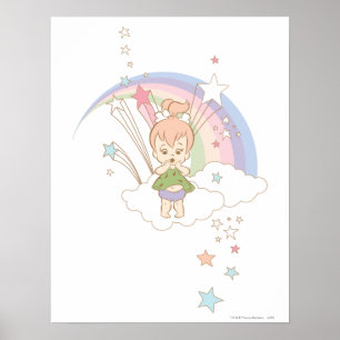 Poster Etoiles arc-en-ciel PEBBLES™