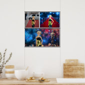 Poster Etoiles célèbres et célébrités (Cuisine)