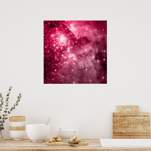 Poster Etoiles de framboise (Cuisine)
