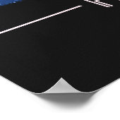 Poster Étoiles de golf sur disque (Coin)