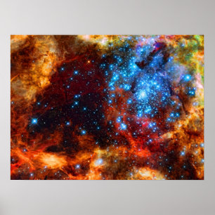 Poster Étoiles de la Tarantula Nebula