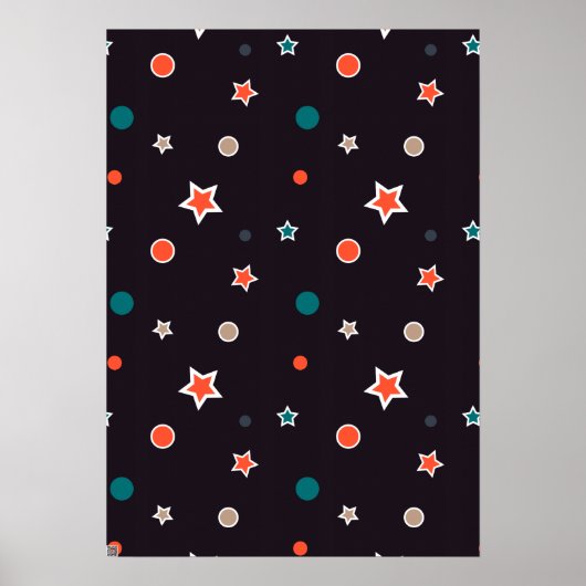 Poster Étoiles de Noël (Devant)