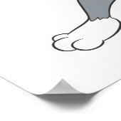 Poster Étoiles de tennis Tom et Jerry 1 (Coin)