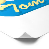 Poster Étoiles de tennis Tom et Jerry 3 (Coin)