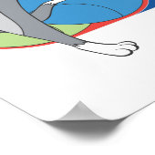 Poster Étoiles de tennis Tom et Jerry 6 (Coin)