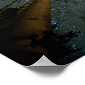 Poster Étoiles et arbres (Coin)