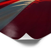 Poster Étoiles et rayures, DRAPEAU AMÉRICAIN, Vieille Glo (Coin)