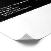 Poster Étoiles les plus brillantes de l'Univers 1 (Coin)