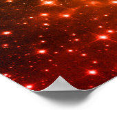 Poster Étoiles Orange (Coin)