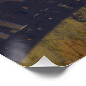 Poster Étoiles pendantes brillantes (Coin)