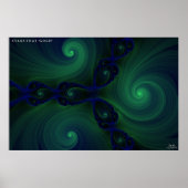 Poster Étoiles qui "Gogh" (Devant)