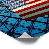 Poster étoiles & rayures & ombres (Coin)