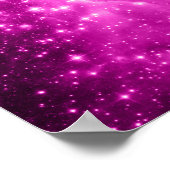 Poster Étoiles roses (Coin)