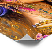 Poster Étonnamment réaliste Lady Triptych (Coin)