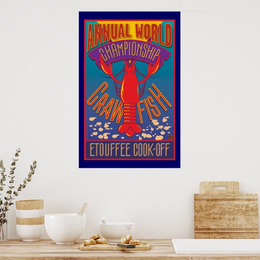 Poster Etouffee Cook-Off-Poster (Cuisine)