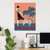 Poster Étouffer le signe de votre chien, (Bureau à domicile)
