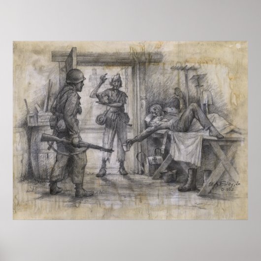 Poster Étrange événement sur le Rhin (Devant)