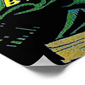 Poster Étrange Imaginaire La Sorcière effrayante Bande de (Coin)