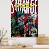 Poster Étrange Imaginaire La Sorcière effrayante Bande de (Cuisine)