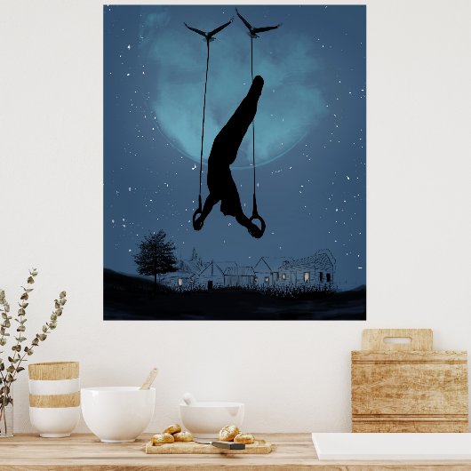 Poster Étrange nuit (Cuisine)