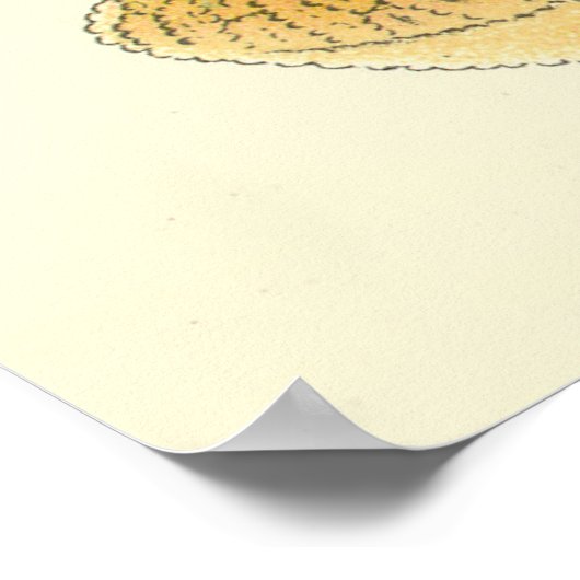 Poster Étrange Poisson à cornes (Coin)