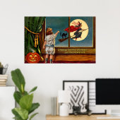 Poster Étrange vue (Bureau à domicile)