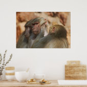 Poster Être attentif les uns aux autres (Cuisine)