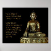 Poster Être comme quelqu'un est plus important que d'avoi (Devant)