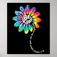 Être comme Super Tie Dye Flower Power Anti-intimid