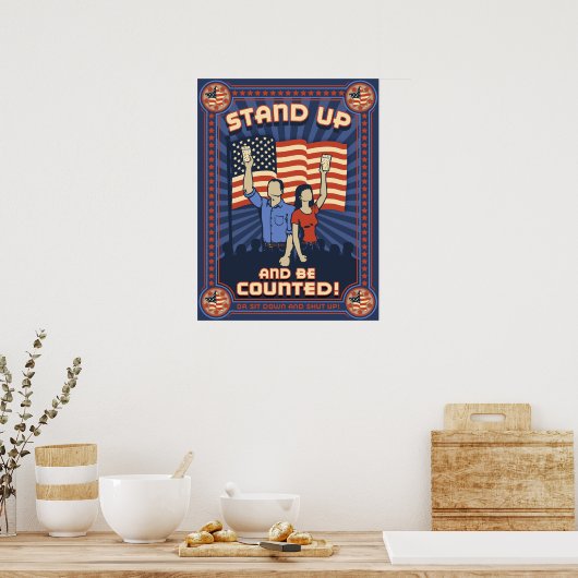 Poster Être compté 2 (Cuisine)