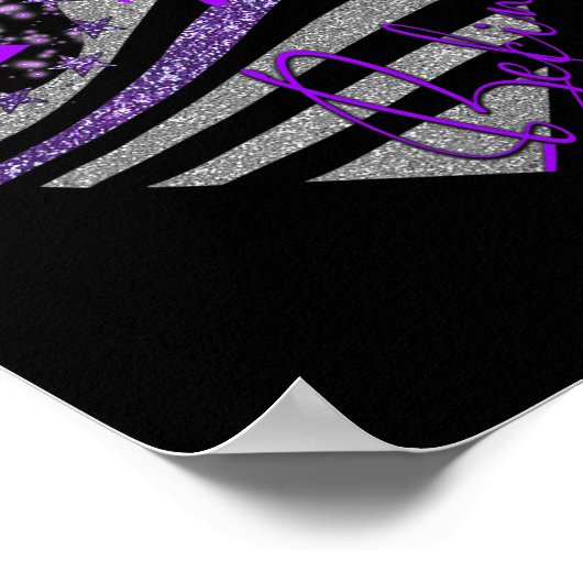 Poster Être en nature Surdose Sensibilisation Sunflower R (Coin)