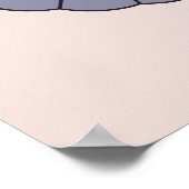 Poster Être encore et connaître Psaume 46:10 (Coin)