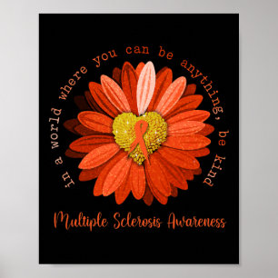 Poster Être genre Sclérose en plaques Sensibilisation Ora