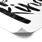 Poster Être gentil (Coin)