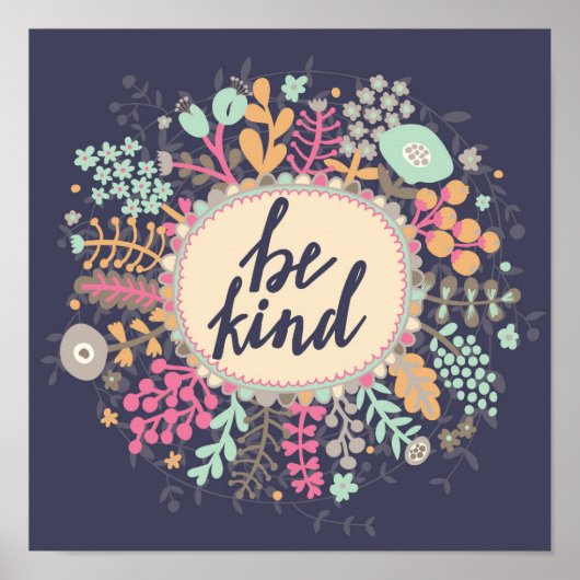 Poster Être gentil (Devant)