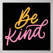 Poster Être gentil (Devant)