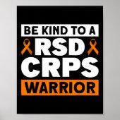 Poster Être gentil envers un RSD SPRC Guerrier RSD Sensib (Devant)