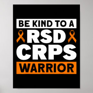 Poster Être gentil envers un RSD SPRC Guerrier RSD Sensib