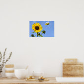 Poster Être Heureux. (Cuisine)